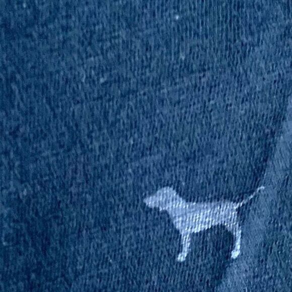 Pink Victoria Secret Black Tee - Picture 4 of 7